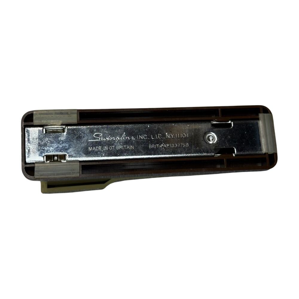 Vintage Swingline Stapler 1970s Made in Great Britain Retro Office - Picture 3 of 9